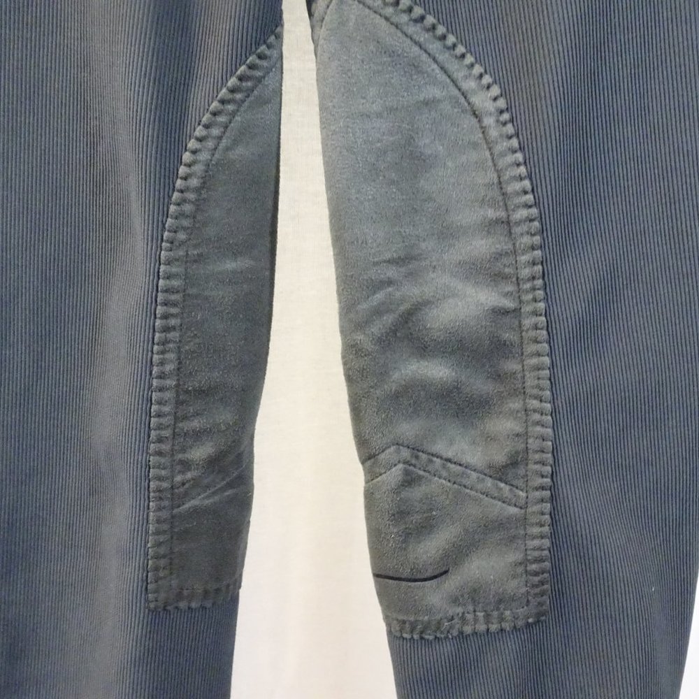TUFF RIDER Pull On Breeches Charcoal Size 30 Ribb - Picture 2 of 6